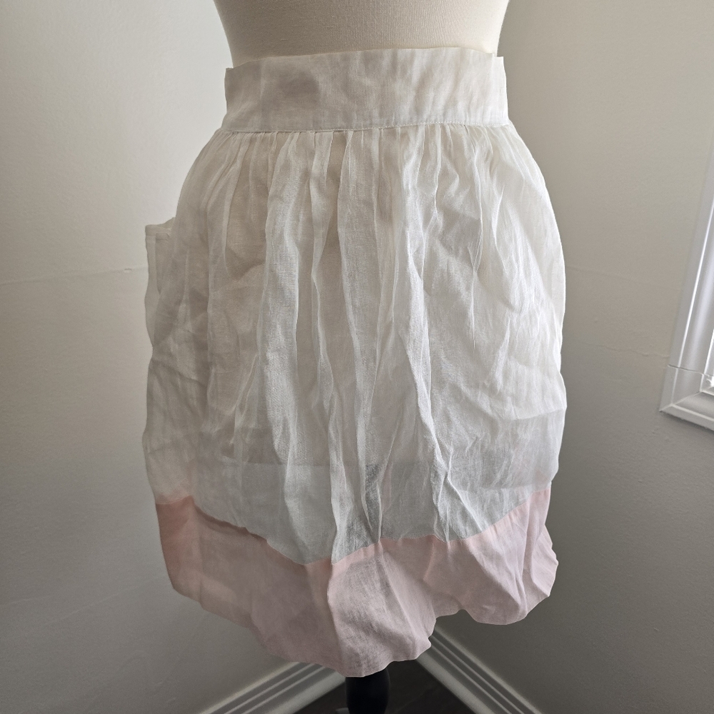 Vintage half apron